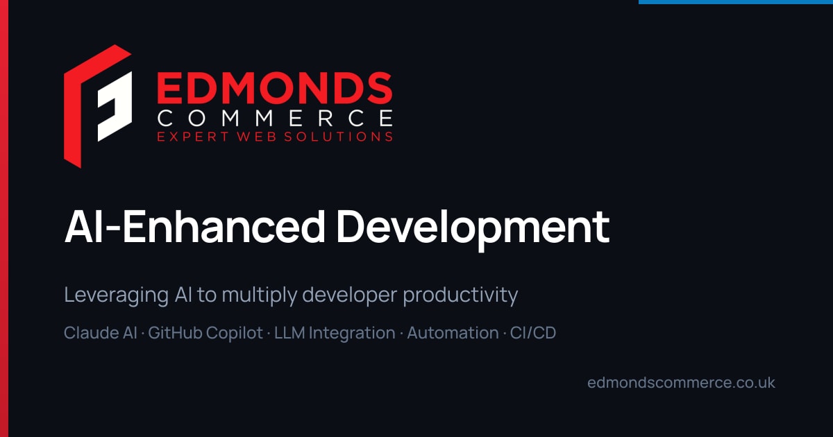 GitHub Copilot Productivity Research | Edmonds Commerce